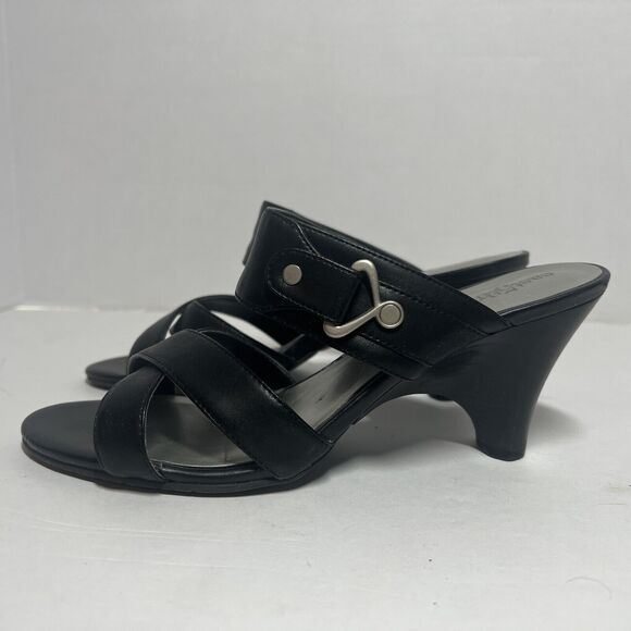 PRETTY 7M SHOE EAST5TH BRAND JCPENNY BLACK HEELS - Picture 4 of 11